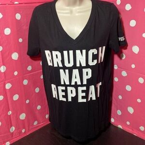 NWT S VS PINK “BRUNCH NAP REPEAT”